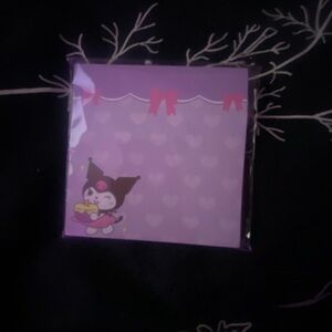 Hello kitty kuromi note pad